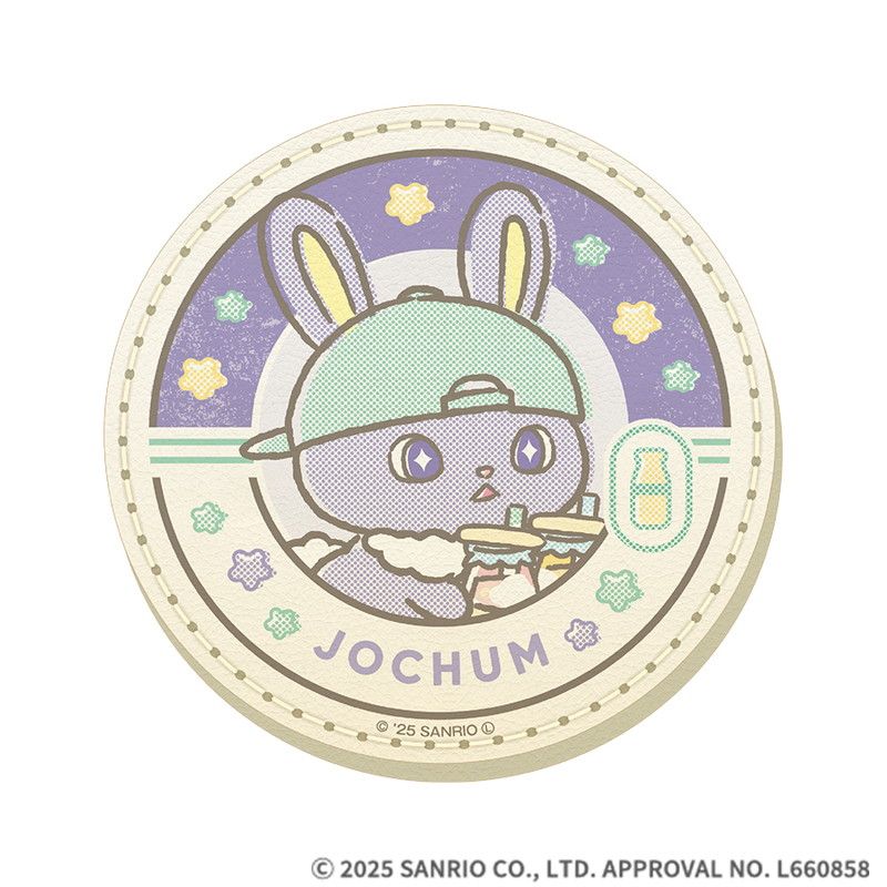 JOCHUM 牛乳瓶フタ風コースター ちまた