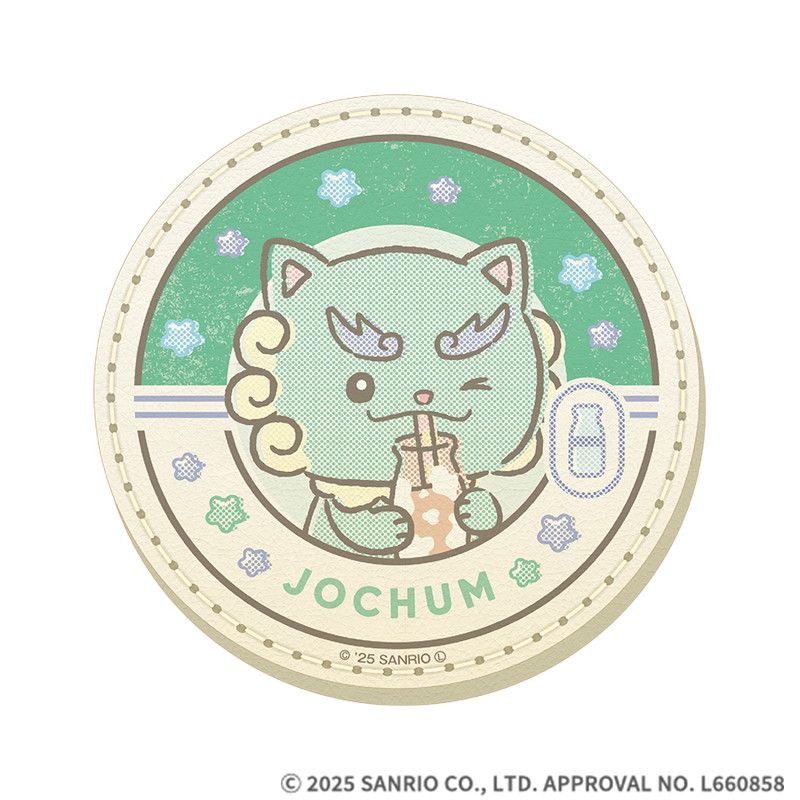 JOCHUM 牛乳瓶フタ風コースター ヤヌカミ