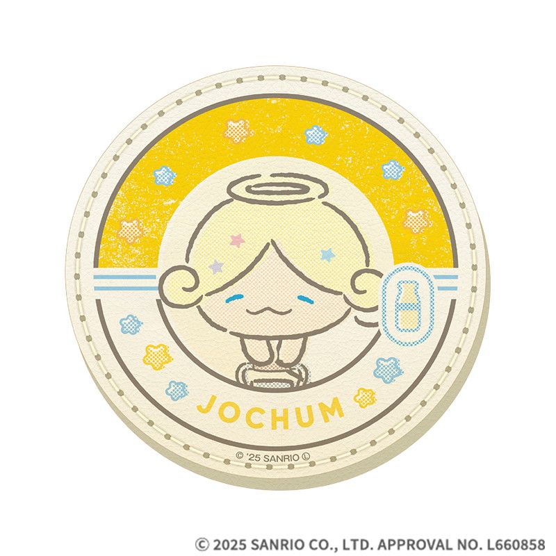 JOCHUM 牛乳瓶フタ風コースター もこ
