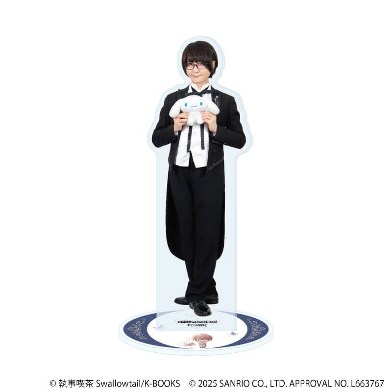 アクリルスタンド「執事喫茶スワロウテイル×サンリオキャラクターズ」04/百合野×シナモロール