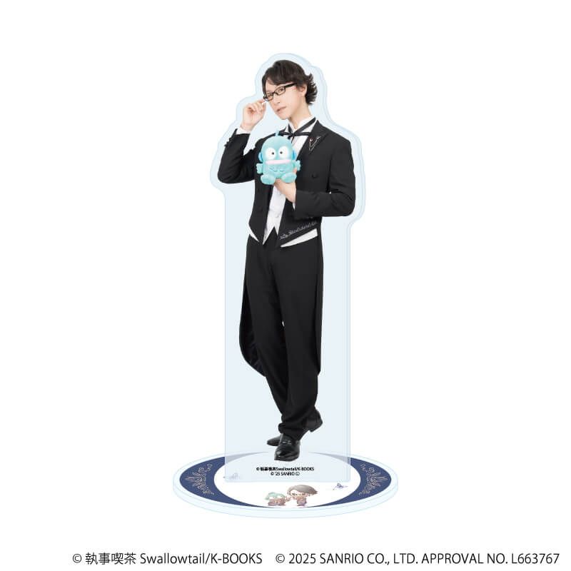 アクリルスタンド「執事喫茶スワロウテイル×サンリオキャラクターズ」01/伊織×ハンギョドン