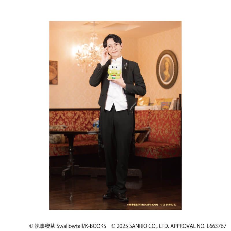 L版ブロマイド3枚セット「執事喫茶スワロウテイル×サンリオキャラクターズ」01/ブラインド(30種)