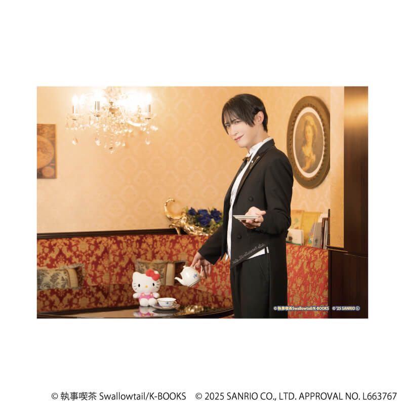 L版ブロマイド3枚セット「執事喫茶スワロウテイル×サンリオキャラクターズ」01/ブラインド(30種)