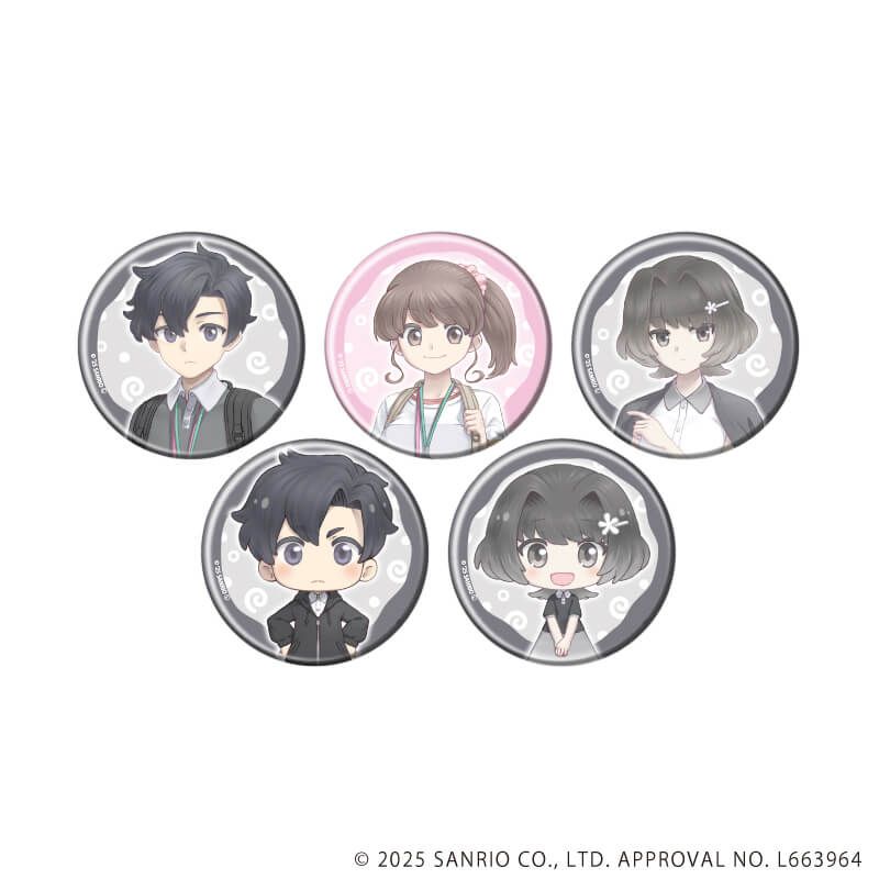 缶バッジ「まいまいまいごえん」15/コンプリートセット(全5種)(公式イラスト)