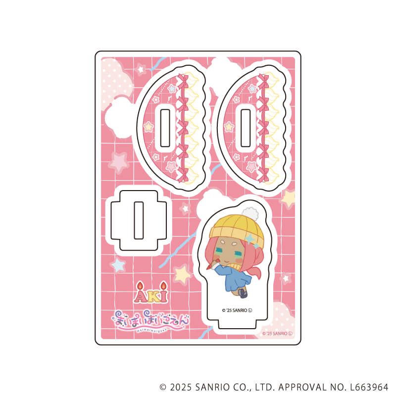 ゆらゆらアクリルスタンド「まいまいまいごえん」16/アキ(ミニキャライラスト)