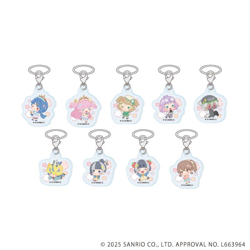 めじるしチャーム「まいまいまいごえん」04/コンプリートセット(全9種)(ミニキャライラスト)