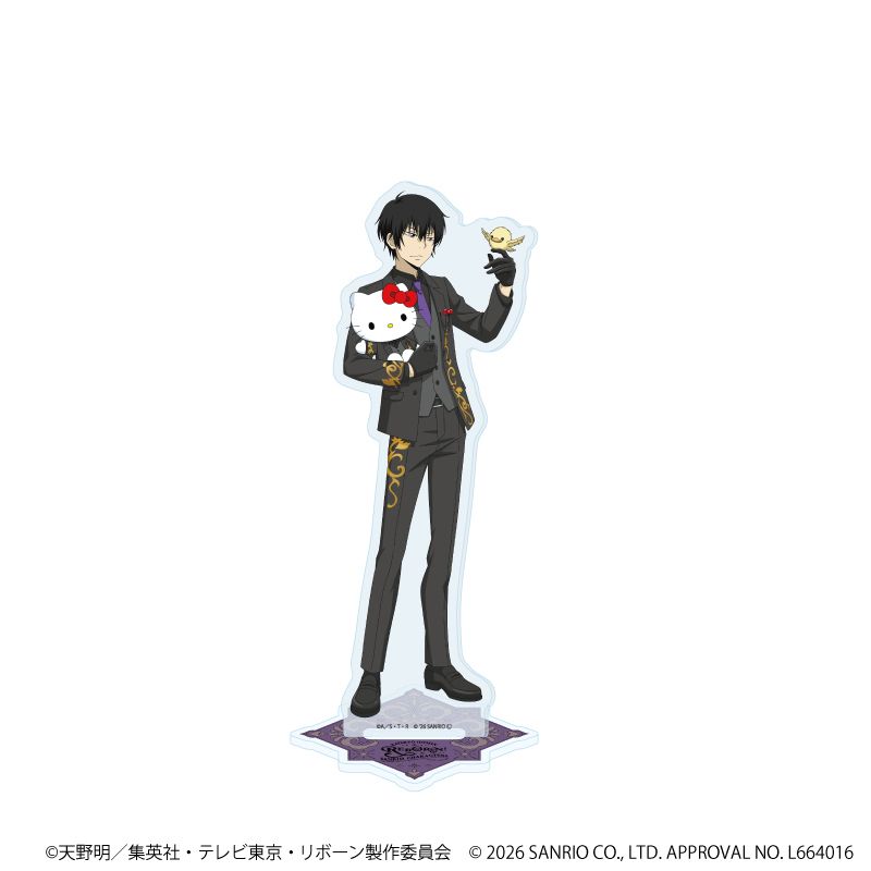 ホログラムアクリルスタンド「家庭教師ヒットマンREBORN!×SANRIO CHARACTERS」04/雲雀恭弥×ハローキティ