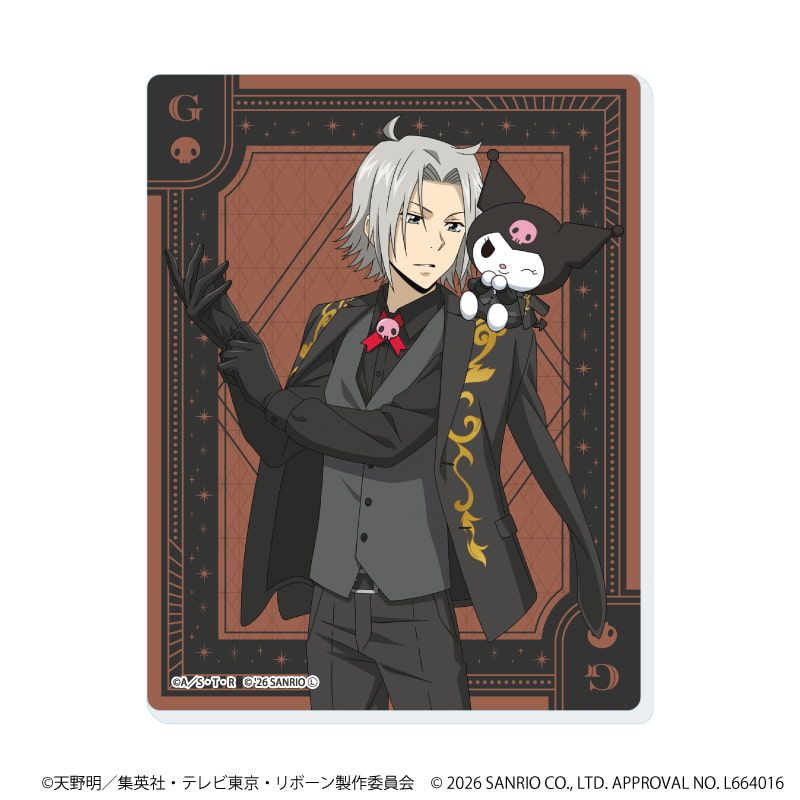 アクリルカード「家庭教師ヒットマンREBORN!×SANRIO CHARACTERS」20/コンプリートセット(全10種)(コラボイラスト)