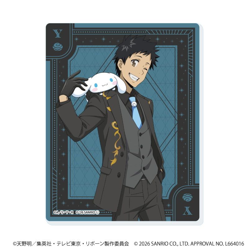 アクリルカード「家庭教師ヒットマンREBORN!×SANRIO CHARACTERS」20/コンプリートセット(全10種)(コラボイラスト)