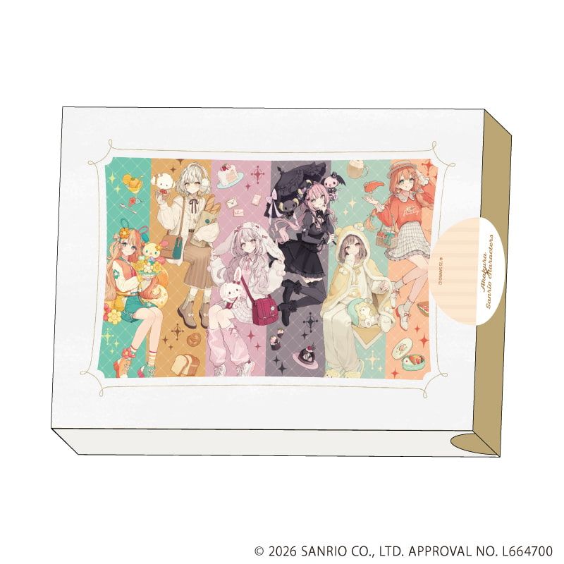 チョコインサブレ「赤倉×サンリオキャラクターズ」01/集合デザイン(コラボイラスト)