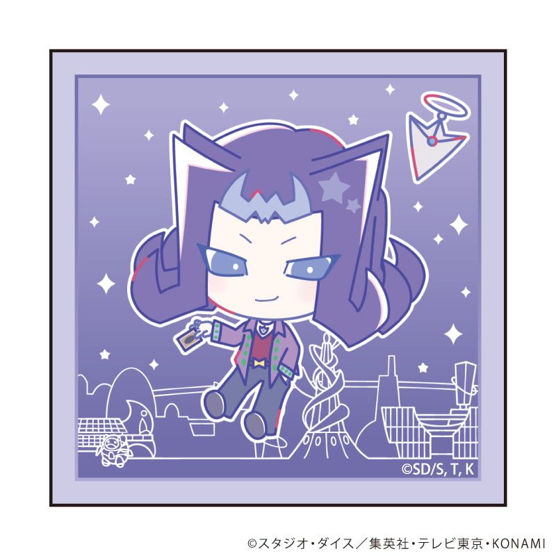 ホログラムステッカー「遊☆戯☆王ZEXAL Design produced by Sanrio」03/神代凌牙(コラボイラスト)
