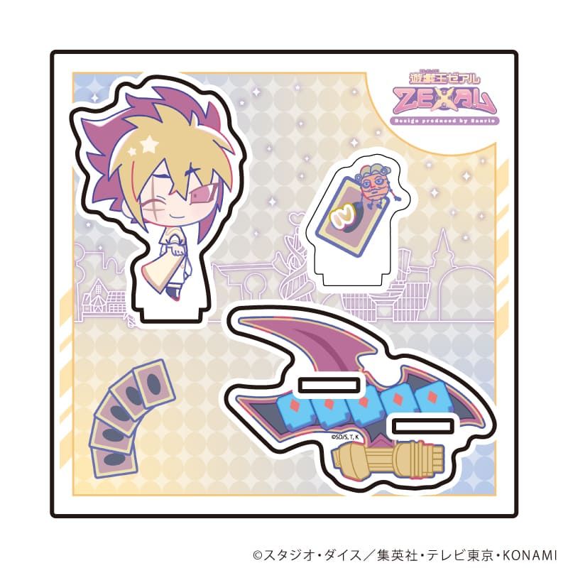 アクリルスタンドプレート「遊☆戯☆王ZEXAL Design produced by Sanrio」05/Ⅳ(コラボイラスト)