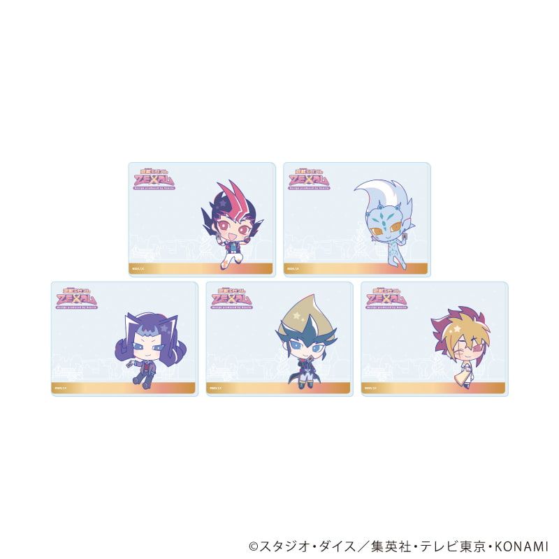 コレクションシート「遊☆戯☆王ZEXAL Design produced by Sanrio」01/コンプリートセット(全5種)(コラボイラスト)
