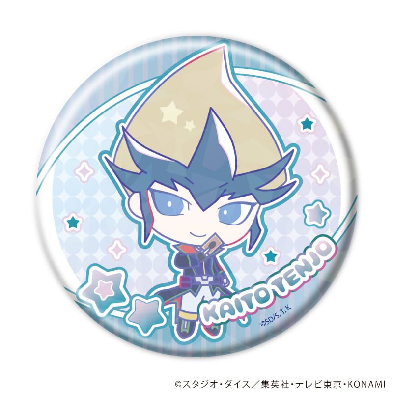 ホログラム缶バッジ(65ｍｍ)「遊☆戯☆王ZEXAL Design produced by Sanrio」01/コンプリートセット(全5種)(コラボイラスト)