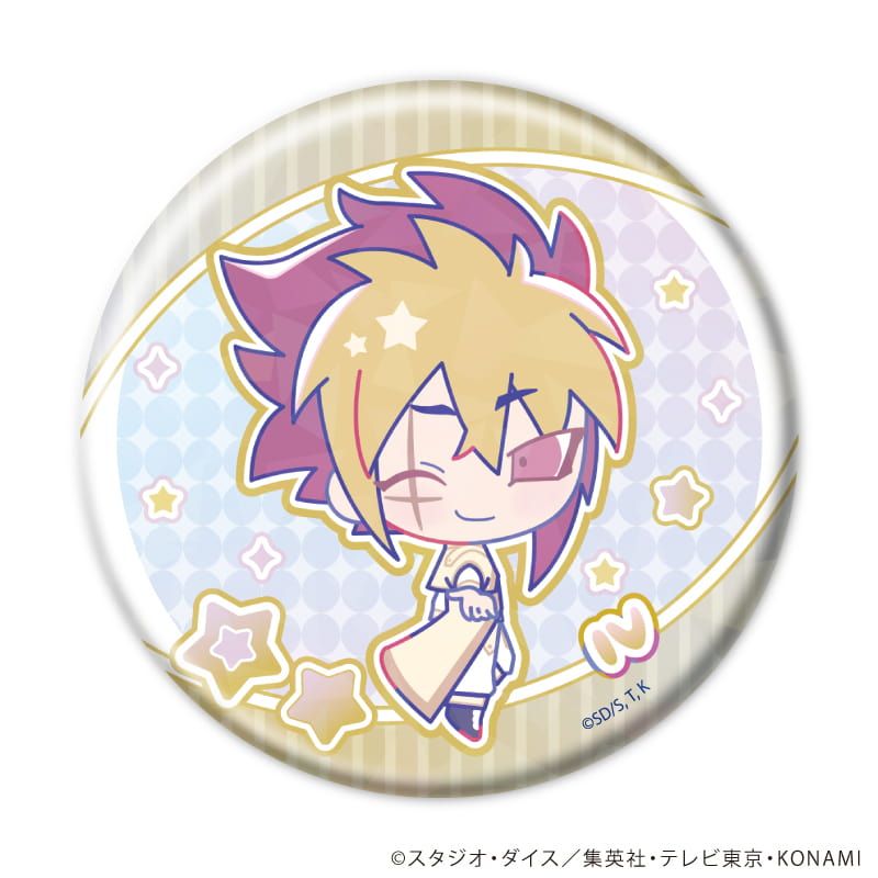 ホログラム缶バッジ(65ｍｍ)「遊☆戯☆王ZEXAL Design produced by Sanrio」01/コンプリートセット(全5種)(コラボイラスト)