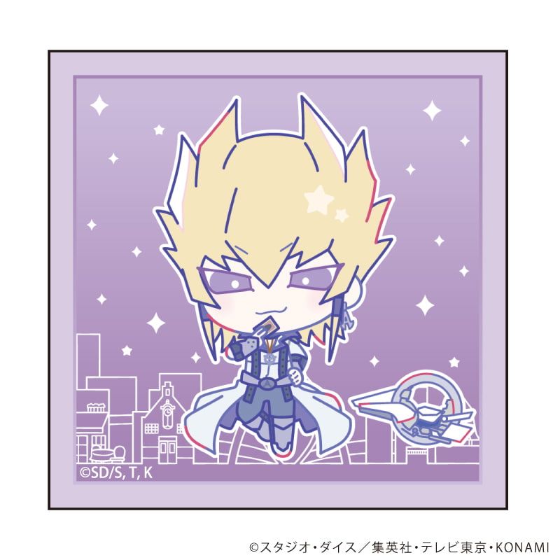 ホログラムステッカー「遊☆戯☆王5D's Design produced by Sanrio」02/ジャック・アトラス(コラボイラスト)