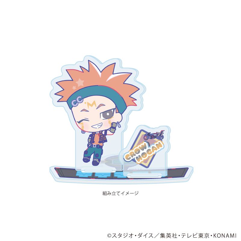 アクリルスタンドプレート「遊☆戯☆王5D's Design produced by Sanrio」03/クロウ・ホーガン(コラボイラスト)