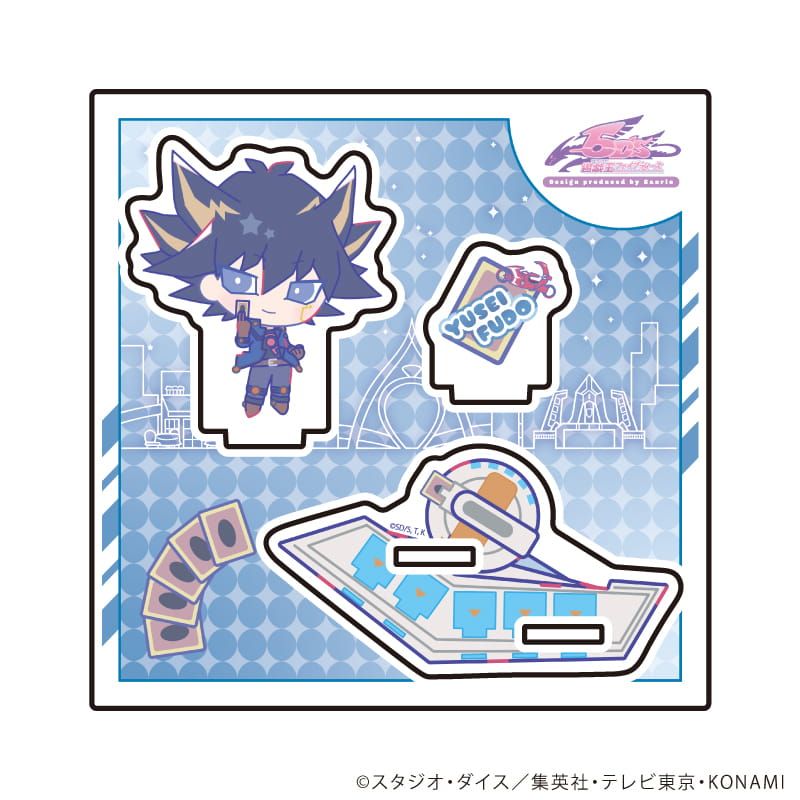 アクリルスタンドプレート「遊☆戯☆王5D's Design produced by Sanrio」01/不動遊星(コラボイラスト)