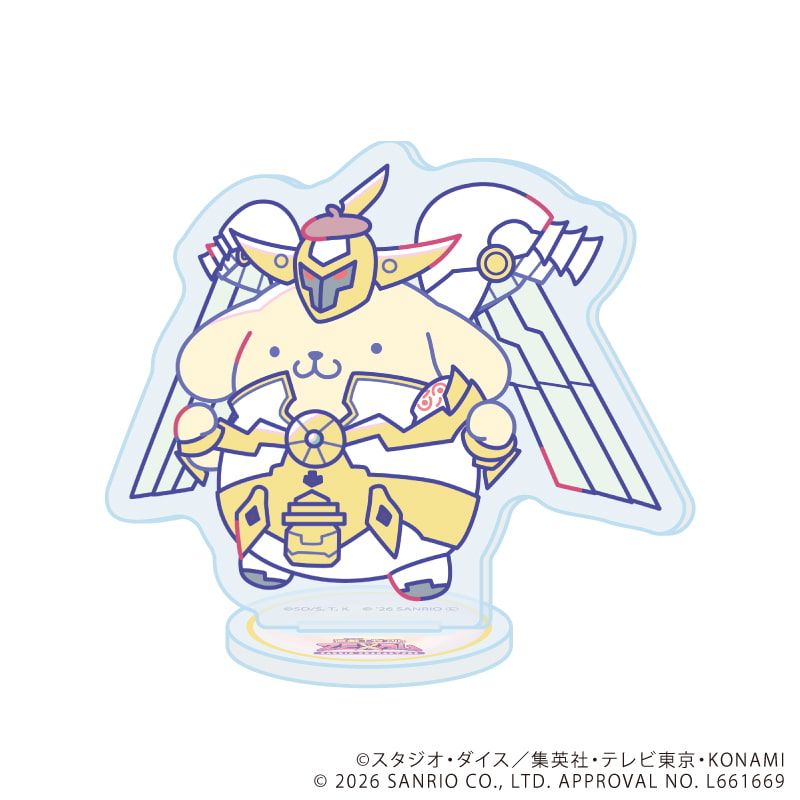 アクリルぷちスタンド「遊☆戯☆王ZEXAL×サンリオキャラクターズ」01/ブラインド(5種)(コラボイラスト)