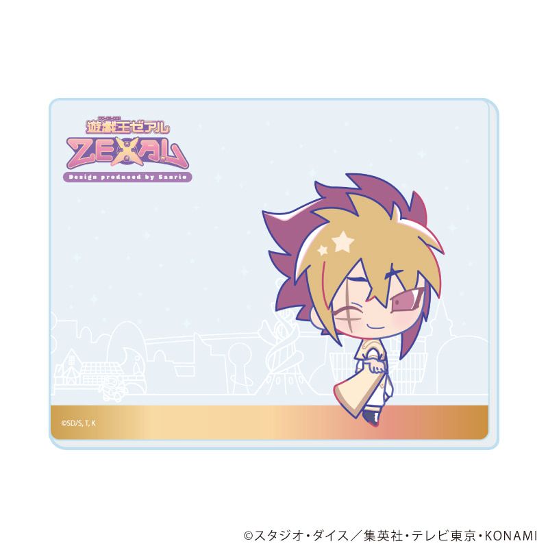 コレクションシート「遊☆戯☆王ZEXAL Design produced by Sanrio」01/ブラインド(5種)(コラボイラスト)