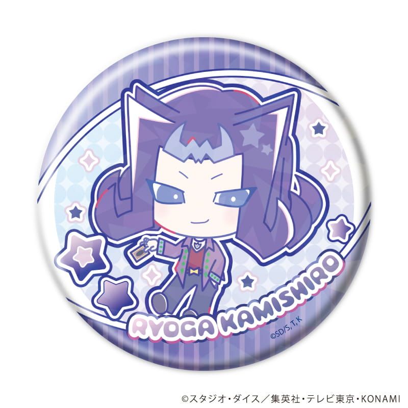 ホログラム缶バッジ(65ｍｍ)「遊☆戯☆王ZEXAL Design produced by Sanrio」01/ブラインド(5種)(コラボイラスト)