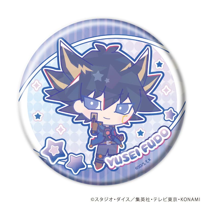 ホログラム缶バッジ(65ｍｍ)「遊☆戯☆王5D's Design produced by Sanrio」01/ブラインド(4種)(コラボイラスト)