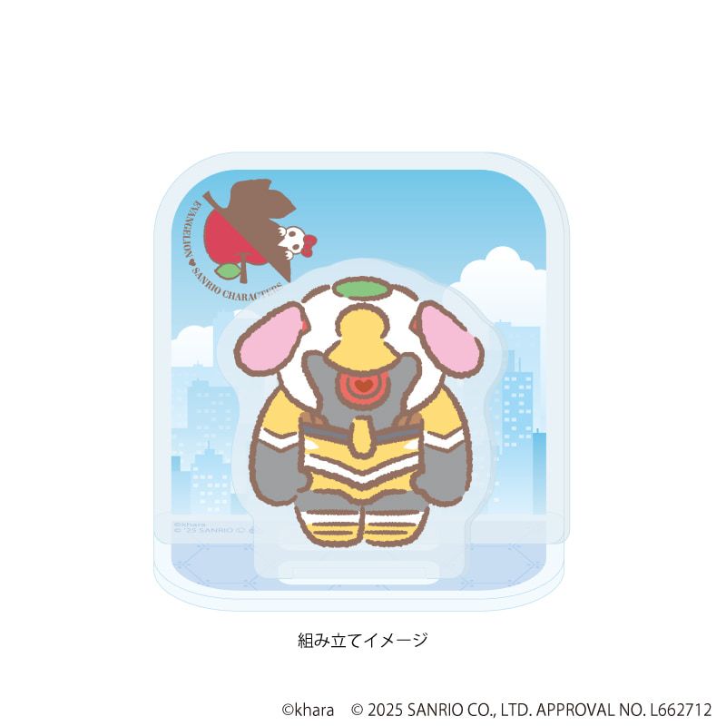 アクリルスタンドプレート「エヴァンゲリオン×サンリオキャラクターズ」02/零号機×マイメロディ(コラボイラスト)