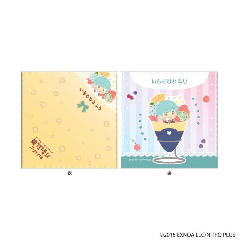 クレープタオル「わんぱく！刀剣乱舞」02/いちごひとふり