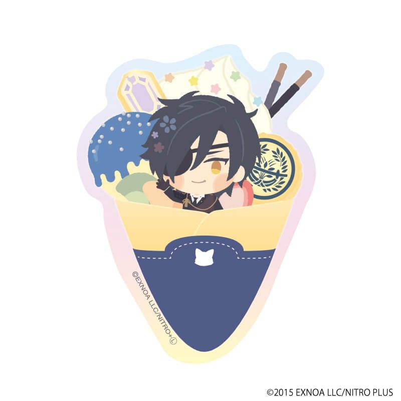 ダイカットステッカー「わんぱく！刀剣乱舞」37/しょくだいきりみつただ