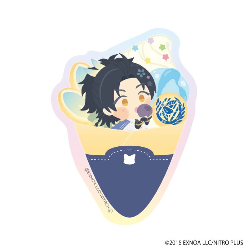 ダイカットステッカー「わんぱく！刀剣乱舞」36/たいこがねさだむね