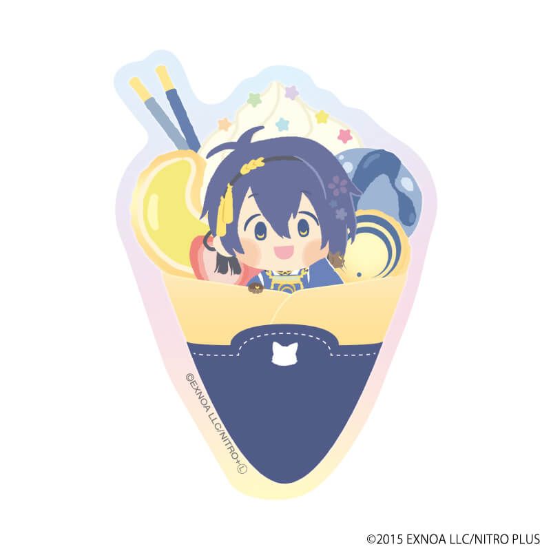 ダイカットステッカー「わんぱく！刀剣乱舞」33/みかづきむねちか