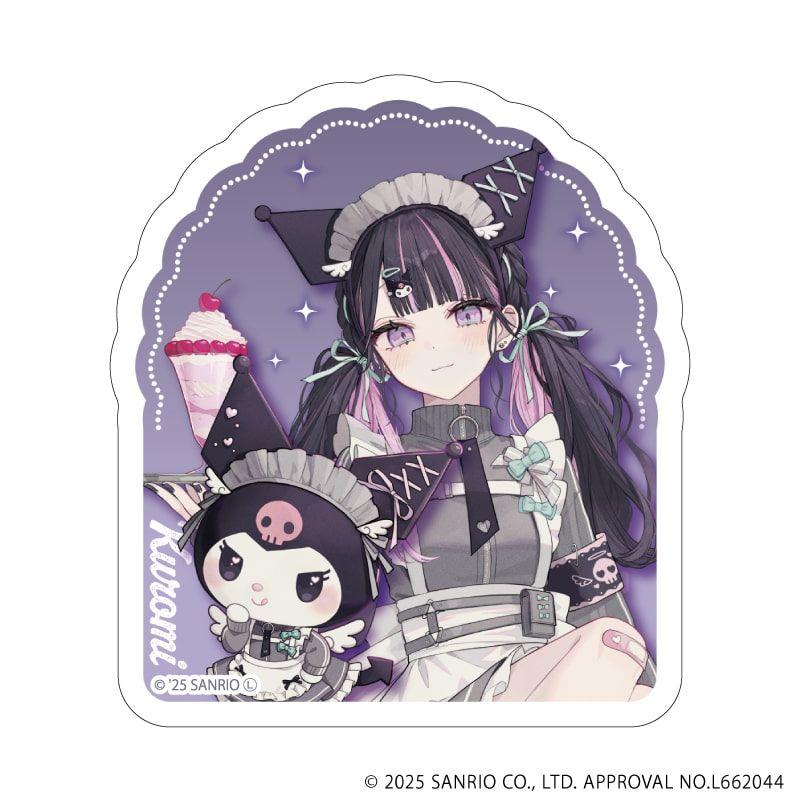 赤倉×サンリオキャラクターズ｜ダイカットスマホステッカー「赤倉