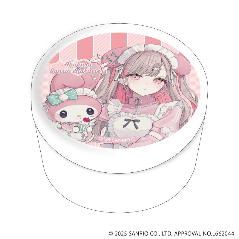 缶入り金平糖「赤倉×サンリオキャラクターズ」01/マイメロディ(コラボイラスト)