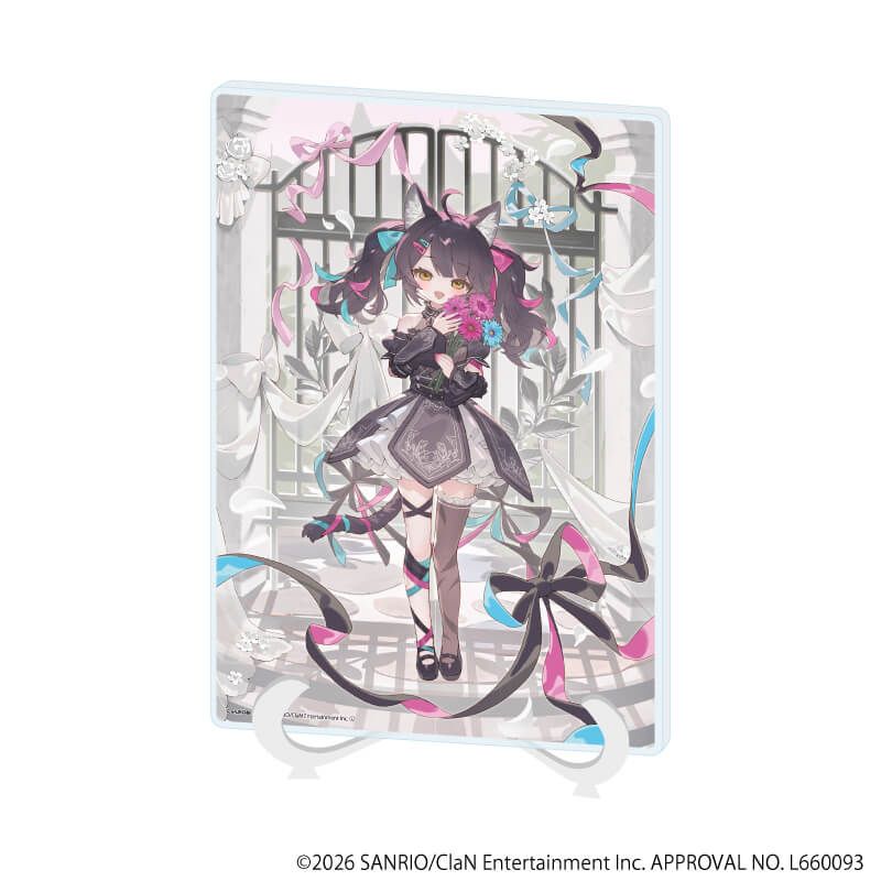 アクリルアートボード(A5サイズ)「にゃんたじあ！」07/ニャマシュヴァ・ルッツ 2026誕生日ver.(公式イラスト)