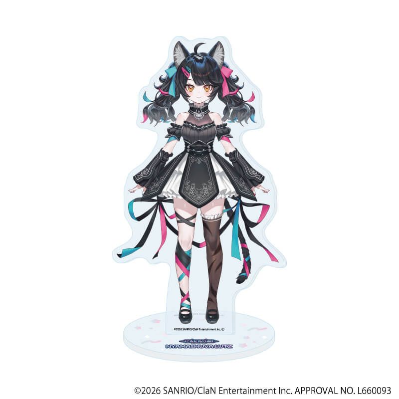 アクリルスタンド「にゃんたじあ！」13/ニャマシュヴァ・ルッツ 2026誕生日ver.(公式イラスト)