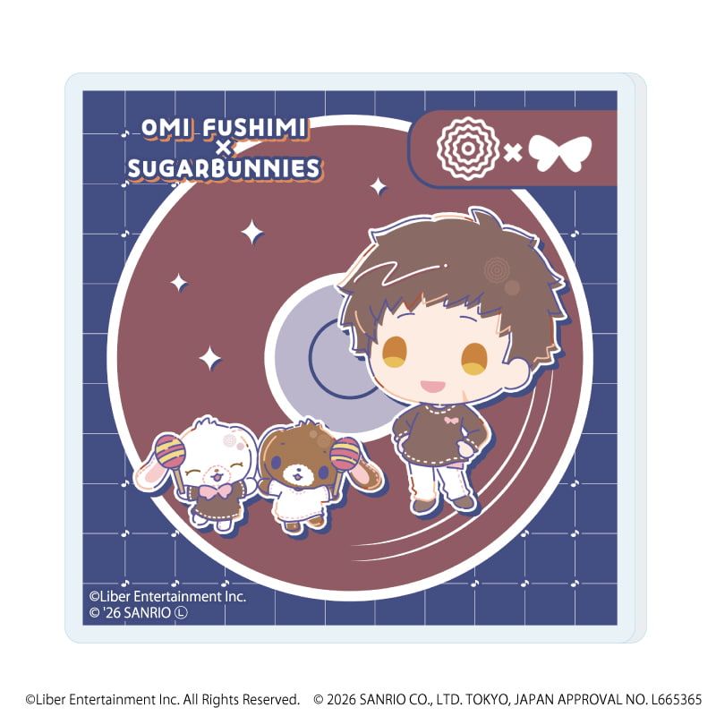 アクリルマグネット「A3!×Sanrio characters」02/コンプリートセット(全12種)秋組&冬組(コラボイラスト)