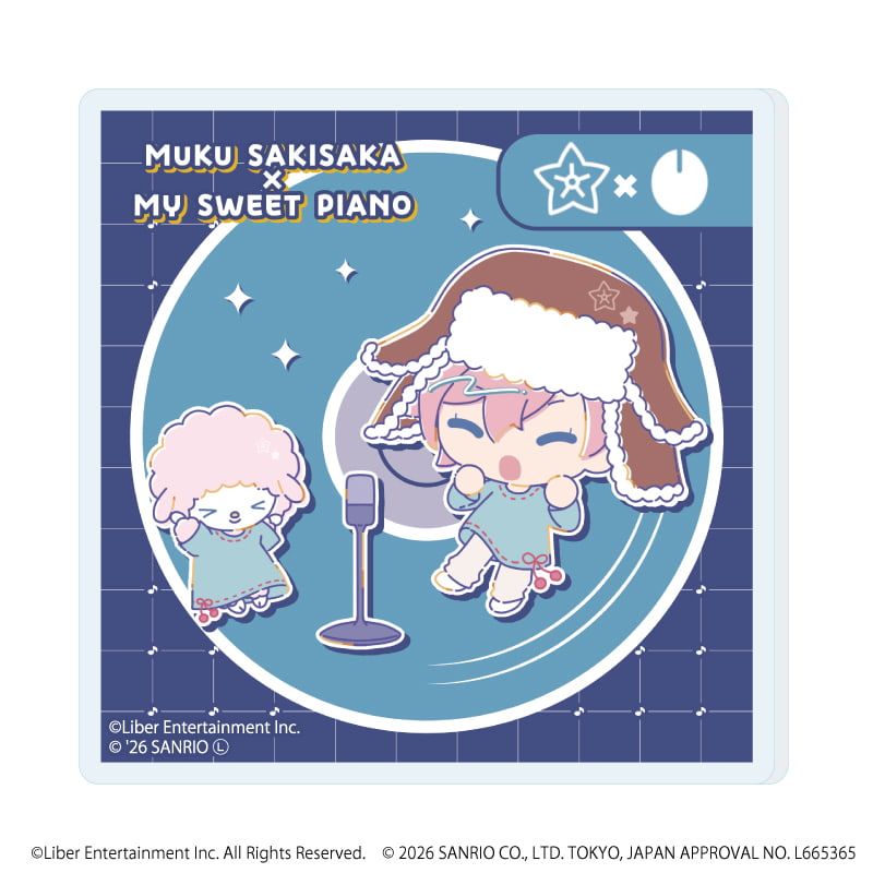 アクリルマグネット「A3!×Sanrio characters」01/コンプリートセット(全12種)春組&夏組(コラボイラスト)