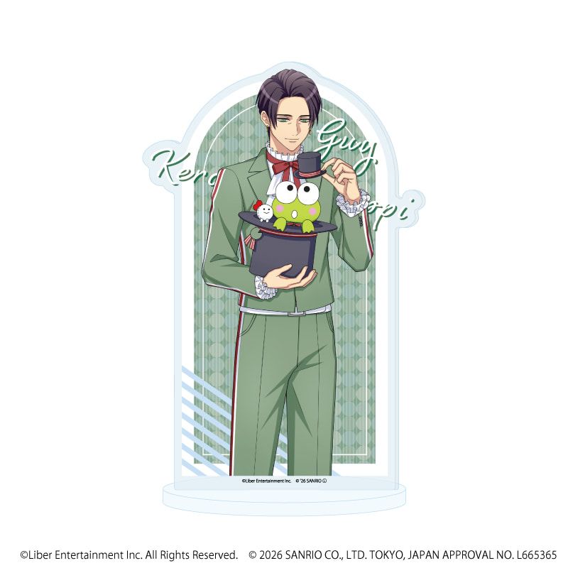 アクリルスタンド「A3!×Sanrio characters」48/ガイ×けろけろけろっぴ(コラボイラスト)