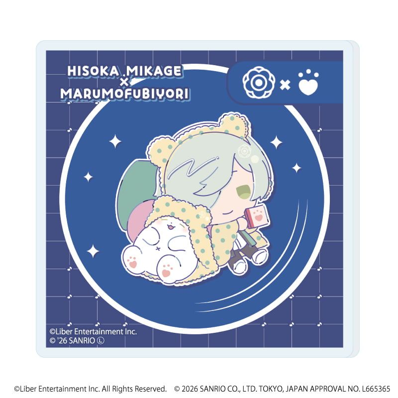 アクリルマグネット「A3!×Sanrio characters」02/ブラインド(12種)秋組&冬組(コラボイラスト)