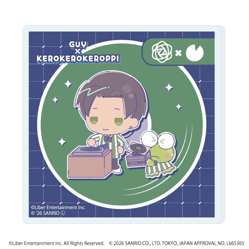 アクリルマグネット「A3!×Sanrio characters」02/ブラインド(12種)秋組&冬組(コラボイラスト)