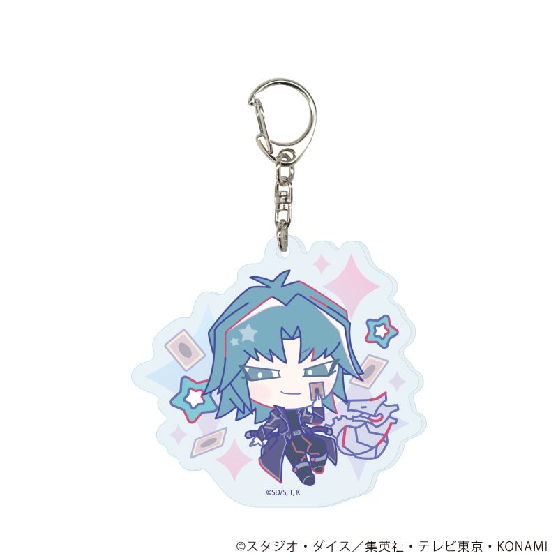 アクリルキーホルダー「遊☆戯☆王デュエルモンスターズGX Design produced by Sanrio」01/コンプリートセット(全6種)(コラボイラスト)