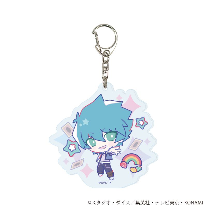 アクリルキーホルダー「遊☆戯☆王デュエルモンスターズGX Design produced by Sanrio」01/コンプリートセット(全6種)(コラボイラスト)