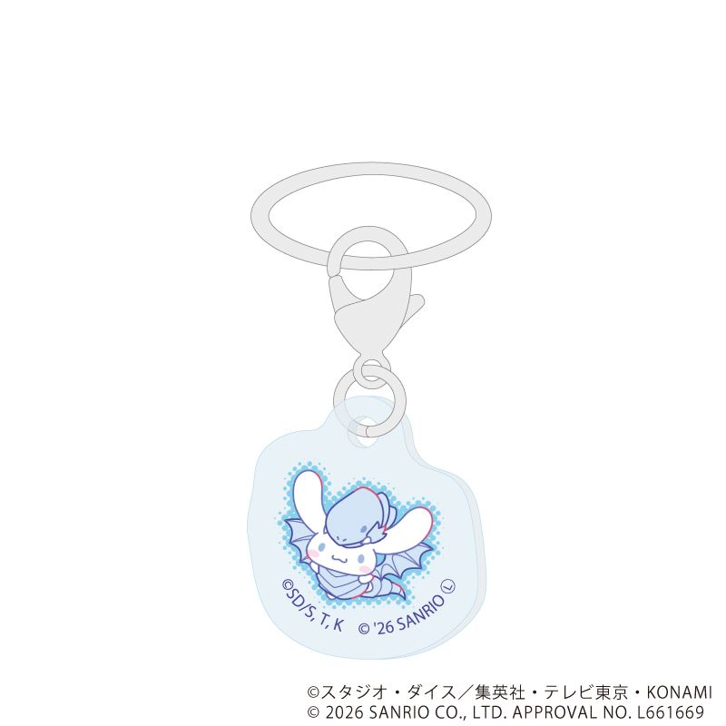 めじるしチャーム「遊☆戯☆王デュエルモンスターズ×サンリオキャラクターズ」01/コンプリートセット(全10種)(コラボイラスト)