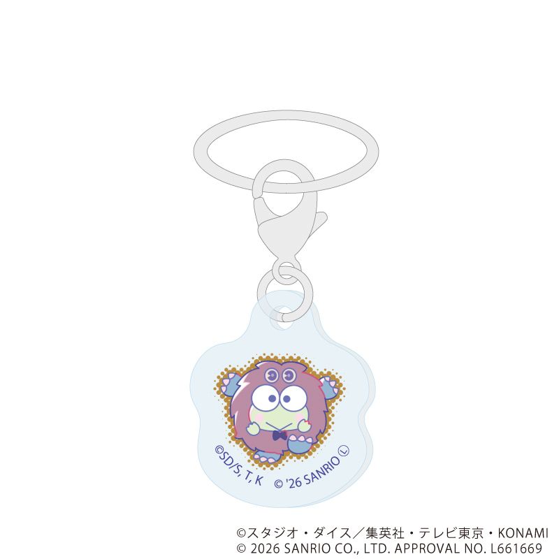 めじるしチャーム「遊☆戯☆王デュエルモンスターズ×サンリオキャラクターズ」01/コンプリートセット(全10種)(コラボイラスト)