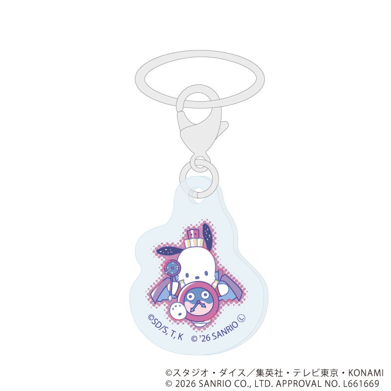 めじるしチャーム「遊☆戯☆王デュエルモンスターズ×サンリオキャラクターズ」01/コンプリートセット(全10種)(コラボイラスト)