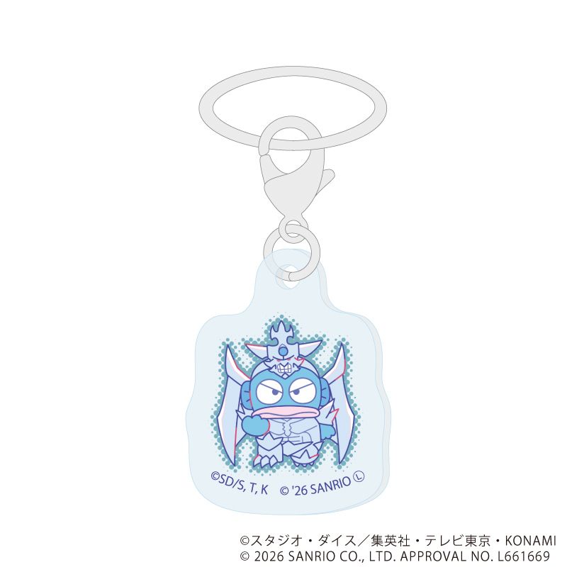 めじるしチャーム「遊☆戯☆王デュエルモンスターズ×サンリオキャラクターズ」01/コンプリートセット(全10種)(コラボイラスト)