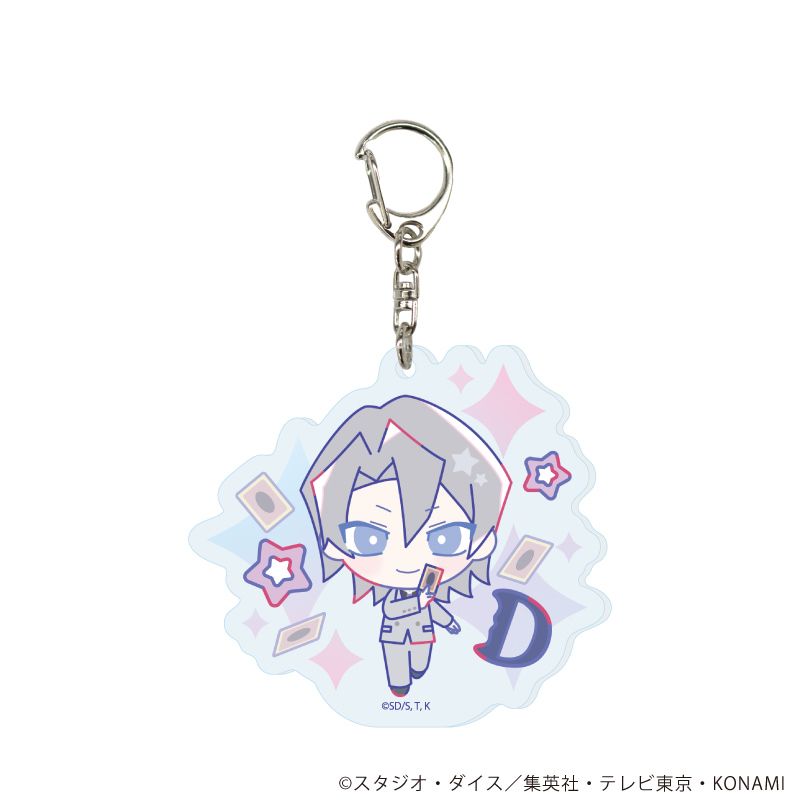 アクリルキーホルダー「遊☆戯☆王デュエルモンスターズGX Design produced by Sanrio」01/ブラインド(6種)(コラボイラスト)