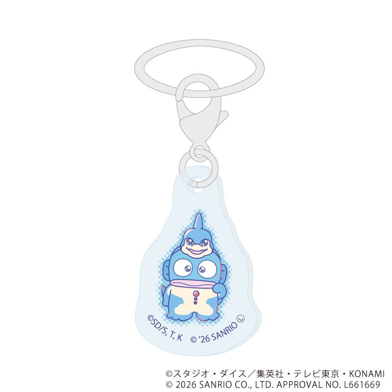 めじるしチャーム「遊☆戯☆王デュエルモンスターズGX×サンリオキャラクターズ」01/ブラインド(9種)(コラボイラスト)