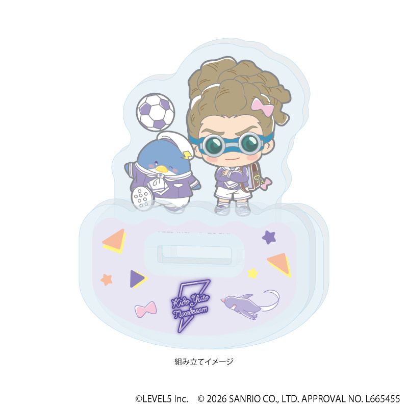 ゆらゆらアクリルスタンド「イナズマイレブン×サンリオキャラクターズ」03/鬼道有人×タキシードサム(コラボイラスト)