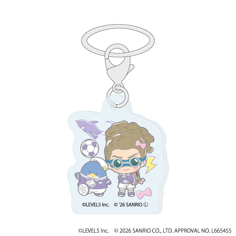 めじるしチャーム「イナズマイレブン×サンリオキャラクターズ」01/コンプリートセット(全10種)(コラボイラスト)